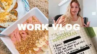 WORK DAY VLOG | Remote Work Routine, How I Snap Out of A Funk, Catching Up On YouTube & More!