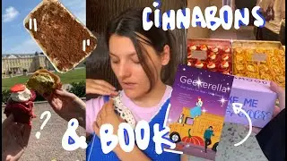 review книги📒вяжу топ🧶пробуем синнабоны🍮распаковка с али