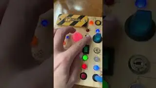 Busy Board,Montessori Toys for 1-3 Years Old, Wooden Toddler Toy