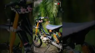 Modifikasi Bebek Trail Jupiter Z