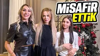 RUKİYE VE LİNA ÇETİNKAYA 'YI EVİMİZDE MİSAFİR ETTİK ! 24 SAAT VLOG !? | Gamze Karta