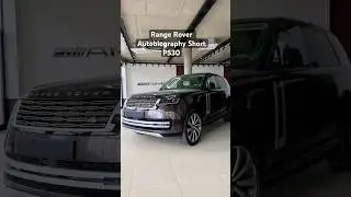 В наличии в Грузии Range Rover Autobiography Short P530Объем: 4.4 бензин Пробег: 50 км2025-08