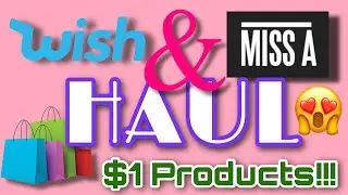 SHOPMISSA & WISH HAUL | $1 PRODUCTS??? 😱 | Curly Tells
