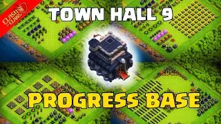 TOP 10 TH9 PROGRESS BASE WITH LINK | TH9 PROGRESS BASE | #th9base #th9progressbase #coc
