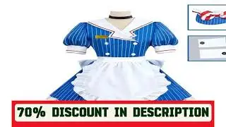 #Miku Cosplay Costumes Anime Mesmerizer Uniform Women Striped Maid Dress Hat Apron Suit Halloween C