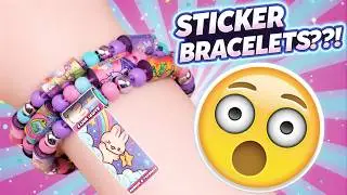 DIY Sticker Bracelets ✨💎 Sticki Rolls Sticki Rolluxe Handbag and Jewellery Making Kit Unboxing