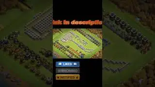 Funny/Troll/Art Base for TH11 TH12 TH13 With Links  part-11 coc #clashgod #shorts#cocshorts#trending