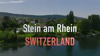 Stein am Rhein, Switzerland by Drone 2022 4K UHD