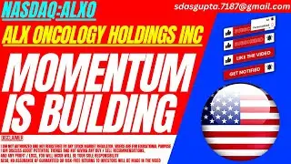 MOMENTUM IS BUILDING : ALXO STOCK ANALYSIS | ALX ONCOLOGY STOCK