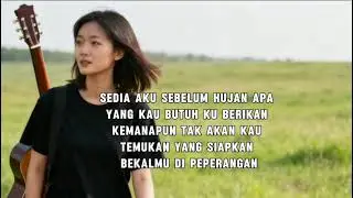 SEDIA AKU SEBELUM HUJAN _IDGITAF _SUPRA80
