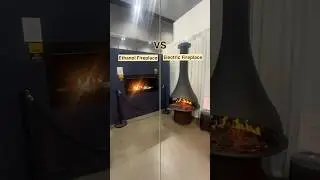 Electric Fireplace VS Ethanol Fireplace: pros and cons.