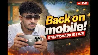 BACK ON MOBILE Top 1 Grandmaster Live Rank Push #freefire