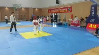 Chinese teenager #taekwondo