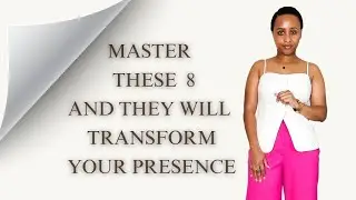 Master this 8 things , and  you will be unforgettable #imageconsultant