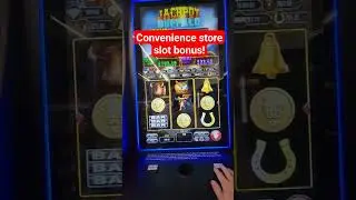 playing slots at the local convenience store!