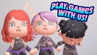 ✨Играйте с нами в игры &mdash; сцена из Animal Crossing: New Horizons в стиле K-pop и охотников на демо...