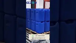 Fully Automated Chemical Filling Line | 50L-100L Container Packaging | GLZON