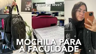 O QUE EU LEVO NA MINHA MOCHILA PARA A FACULDADE | 2&ordm; SEMESTRE DE DIREITO