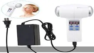 ZJchao Hot and Cold Hammer Ice Fire Double Heads Vibration Massage Instrument, Skin Tightening Faci