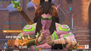 Overwatch 2 Rollout Doomfist God GetQuakedOn Has Some Nasty Genji Skills Too -POTG-