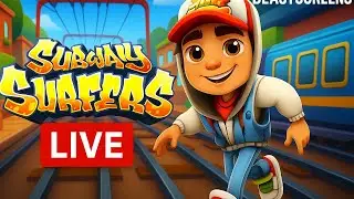 🔴 LIVE Subway Surfers | Non-Stop Running & High Score Challenge | Subway Joy