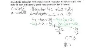 Solving Word Problems involving Money