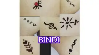 TRADITIONAL 6 BINDI DESIGN IDEAS #garbabindi #bindi #dandiyamakeup #navratribindi #traditional 