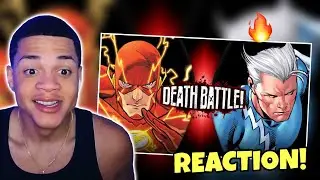 LETS GOO BARRY!! | Flash VS Quicksilver DEATH BATTLE REACTION!
