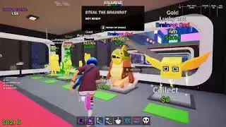 Playing Steal a brainrot.Live event.