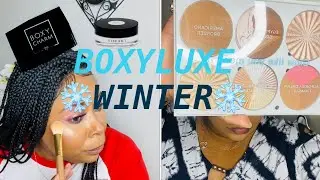 BOXYCHARM ❄️ ❄️BOXYLUXE DECEMBER 2021-Try-On/We HAVE A WINNER🎉🎊🎈🎈🎉🎊