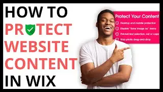 How to Protect Website Content in Wix [QUICK GUIDE]