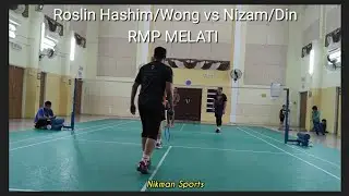 Former World Number 1 Roslin Hashim partner Wong vs Nizam/Din - RMP MELATI