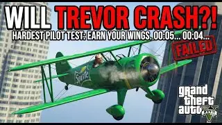 GTA 5 | Trevor's Hardest Final Flying School Test 