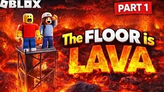 The floor is lava 🔥 | what happened ? | # mr legend # Roblox 