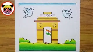 Republic Day Drawing Easy Steps / Republic Day Poster / How to Draw Republic Day Drawing Easy