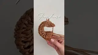 Woven Paper Vine Horse - Part 1 #weaving #handmadedecor