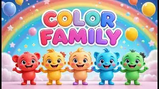 Color Family Song R1E1701 | Educational and Fun Action Song for Kids | Jumpy Bumps