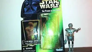 Star Wars POTF 2-1B Medic Droid 3.75 action figure review