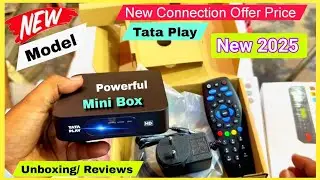 Tata Play New Set Top Box | Tata Play New Connection Offer | Tata Play Letest Mini Box...2025