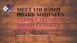 PACC Board Nominee - Terra Calloway, South Central Power
