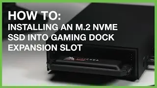 How to Install an NVMe SSD Into FireCuda Gaming Dock | Inside Gaming with Seagate