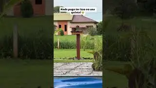 Entre as milhares de vantagens de morar em ch&aacute;cara o conv&iacute;vio com a natureza &eacute; o mais convincente!