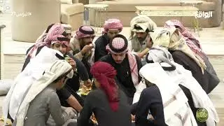 عشاء خالد السهلي للمتسابقين بمناسبة سلامة محمد العويسي #البزنس71