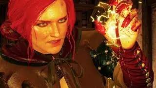 THE WITCHER 3 - Triss Kills Caleb Menge [4K, 60fps]