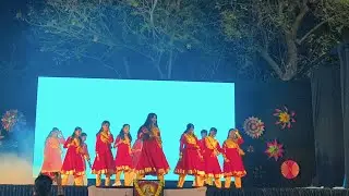 Mahabharat theme dance by 7th standard at Vibrant waves international academy vadodara 2025 #dance 