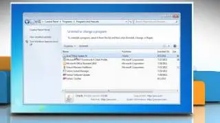 Windows® 7: How to uninstall Java® in Internet Explorer® 9