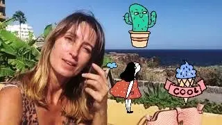 Teneryfa  Golf del Sur, nasza wycieczka, kawa nad brzegiem oceanu