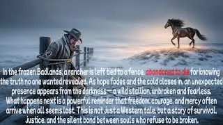 When a Wild Stallion Found a Tied Rancher in the Badlands, a Quiet Miracl