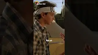 The Karate Kid: Wax On Wax Off Mr. Miyagi (#shorts #short #shortsvideo #shortsfeed )