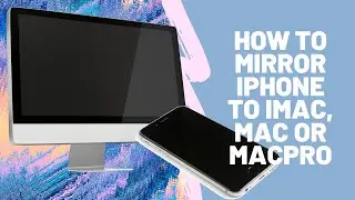 How to mirror iphone to imac or mac for vipkid or zoom, camtwist, manycam, stars 2 apples app